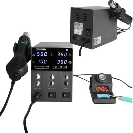Lötstation SUGON 212 Hot Air + Lötkolben T12