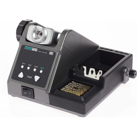 Professionelle Lötstation Sugon T21 mit Lötspitzen C210 und C245 sowie Lötmatte