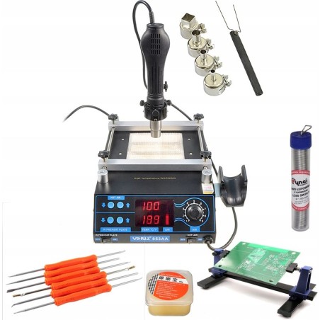 Techrebal LÖTSTATION DÜSEN WERKZEUGE YIHUA 853AA ZINN