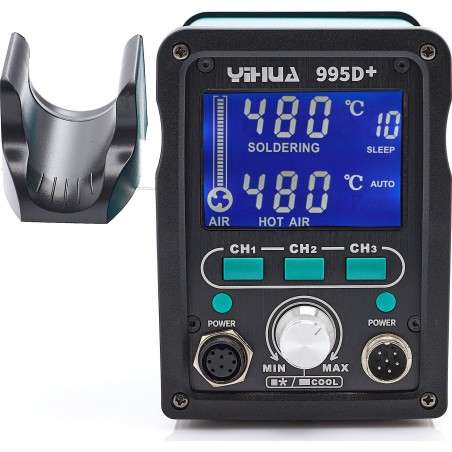 Techrebal YIHUA 995D+ Heißluftstation 3-in-1-Set Lötkolben