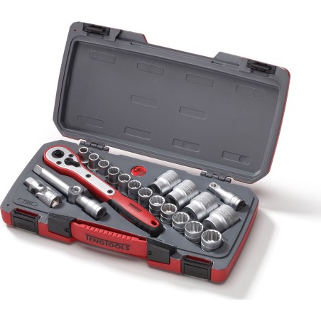 Teng Tools Werkzeugsatz T1221, 21-teilig (167240100)