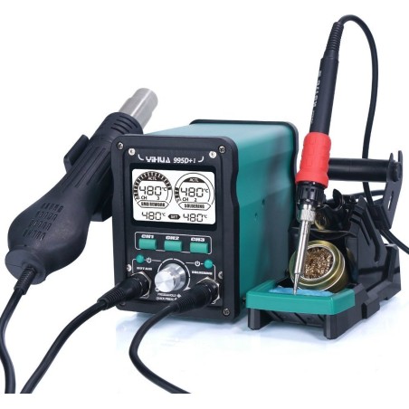 Techrebal 2-in-1-Lötstation mit 110-W-Lötkolben Yihua 995D+-I