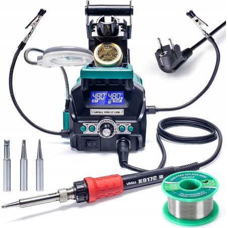 YIHUA 939D+ III EVO Lötstation 110 W mit Dual-LCD, neu
