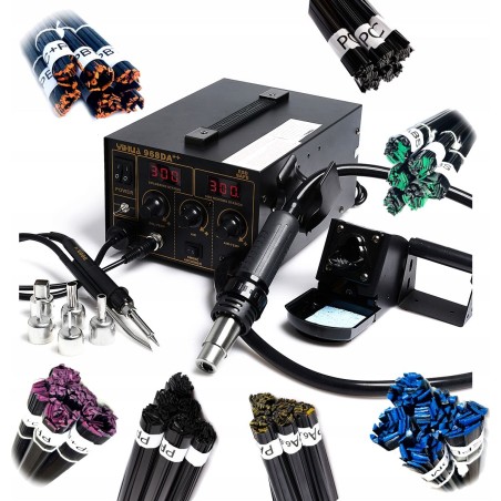 Techrebal Lötstation Yihua 968DA++ Lötzinn PLAST 1