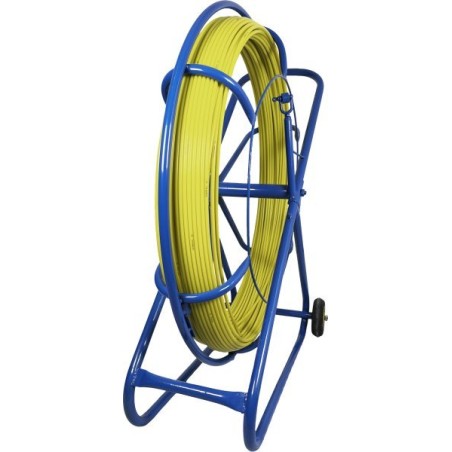 Q-Lantec FRP-Faserglas-Zugstange für Kabel Ø 10 mm, 250 m, mit Rollen von Q-LANTEC