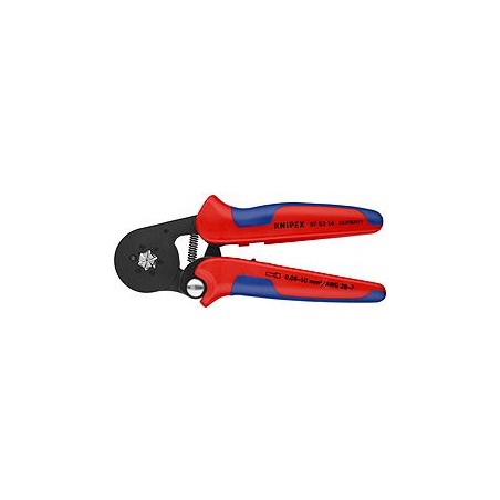 Knipex Selbstjustierende Crimpzange für Hülsen (Hülsen) 180 mm (97 53 14)