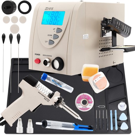 Techrebal Entlötstation ZD-915 – Absaugmatte und Flussmittel