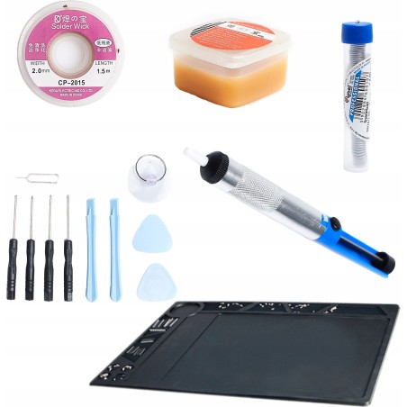 Techrebal Lötstation YIHUA 948 75 W ESD-Matte Flussmittel Zinn