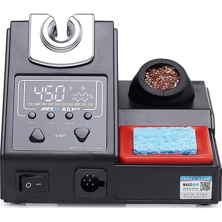 Lötstation, Lötkolben mit Spitzenaufsatz AIFEN A5 Pro, Spitze C115 T115