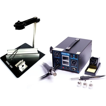 Techrebal Lötstation Yihua 706 + Leiterplattenhalter