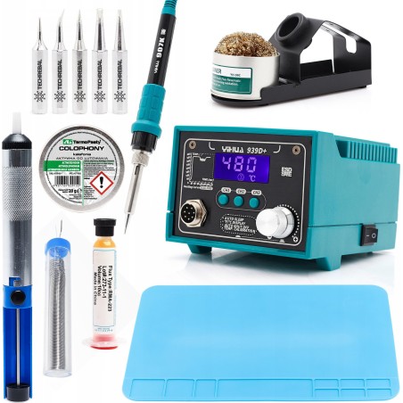 Lötstation Yihua 939D+ Lötzubehörset von Techrebal