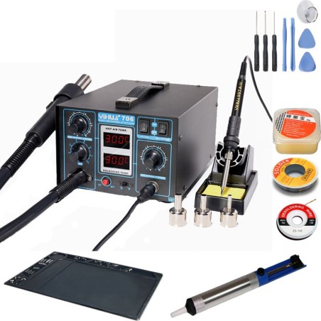 Techrebal Lötstation-Set Yihua 706 Matten-Set 4