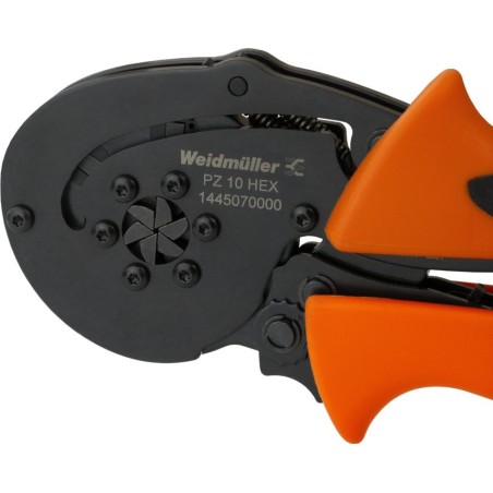 Weidmüller Werkzeug für Kabelschuhe, Crimpzange PZ 10 HEX Weidmüller 0312