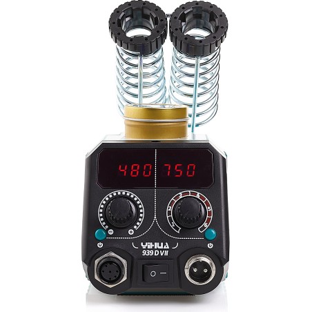 Holzbrandmalgerät Yihua 939D-VII mit zwei Brennern und 48 Spitzen