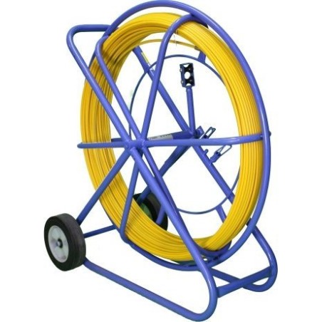 ExtraLink Extralink Zugseil 9 mm 100 m | Zugseil für die Kabelverlegung | FRP-Glasfaser, Durchmesser 9 mm, Länge 100 m, gelb