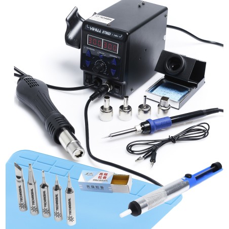 Techrebal LÖTSTATION 8786D-I MEGA-GESCHENKSET