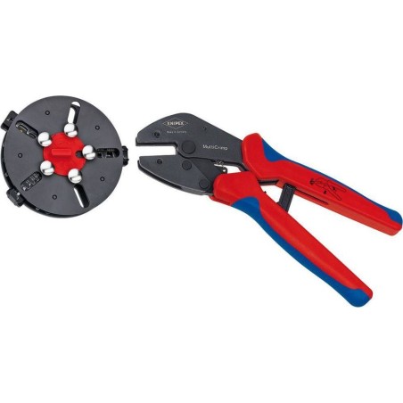 Knipex Hülsenpresszange mit Wechselmagazin MultiCrimp KNIPEX 97 33 01