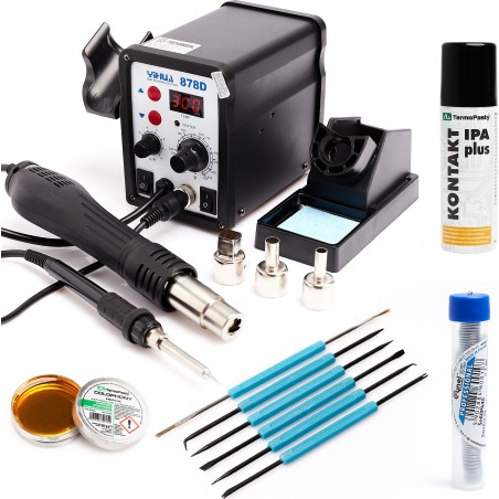 Techrebal Lötstation 878D + KIT 17