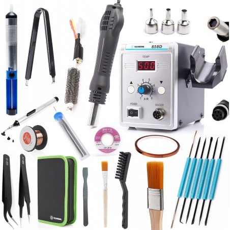 Lötstation 858D Schweißgerät Zubehörset Lötwerkzeuge
