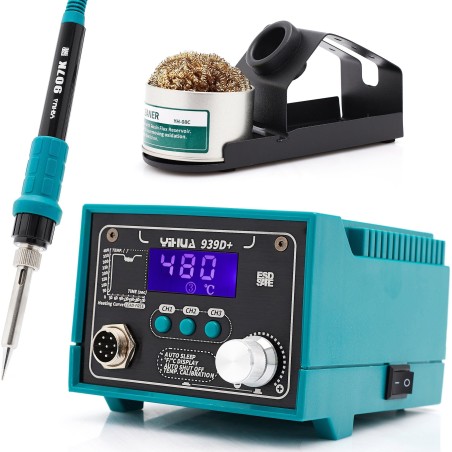 Techrebal LÖTSTATION YIHUA 939D+ LEISTUNGSTARK 75 W MEGA-SET