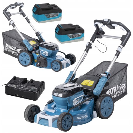 Akku-Rasenmäher, 46 cm, mit Antrieb, 2x18 V, 2xDED7035, DED7038V