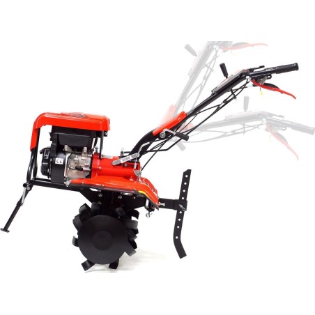 Hortmasz-Motorhacke HGS LX1000 HS212 HORTMASZ, benzinbetrieben + 7-teiliges Zubehörset