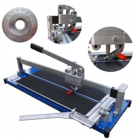 Mechanische Fliesenschneidemaschine KAUFMANN Topline Standard, 630 mm, Aluminiumgestell