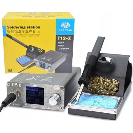 Lötkolben OSS Team T12-X, 75-W-Version! + Lötspitze (verbessertes Modell)!