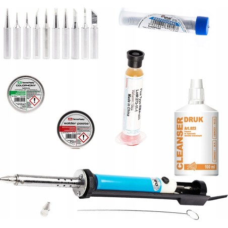 Techrebal LÖTSTATION 937D+ ZINNABSAUGER MIT FLUSSMITTEL MAXI