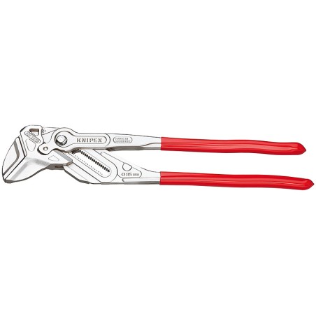 Knipex Verstellzange und Schraubenschlüssel in einem Werkzeug, 400 mm, PVC (86 03 400)