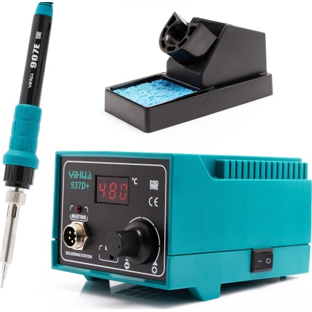 Techrebal YIHUA 937D+ Kolben-Lötstation mit Flussmittelhalterung