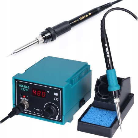 Techrebal Set: Lötstation Yihua 937D + Ersatzlötkolben 907A