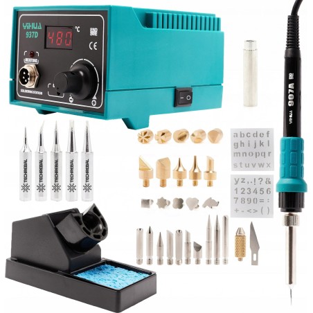 Techrebal PIROGRAF LÖTLAMPEN-HOLZBRENNER MEGA-SET