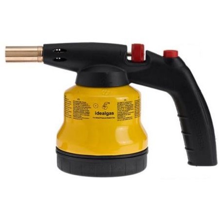 Idealgas Lötbrenner / Lötlampe für Kartuschen, piezoelektrische Zündung (DIFFLA5PM)