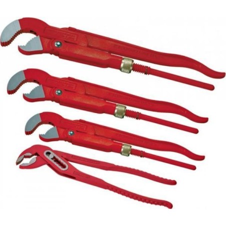 Rothenberger Schwedenschlüssel-Set 1", 1½", 2" + SP10-Schlüssel