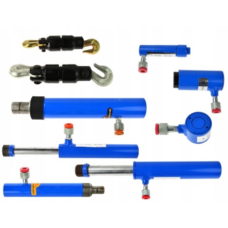 Set aus Zylindern und Spannvorrichtungen für hydraulische Spannvorrichtungen, 7-teilig (1)