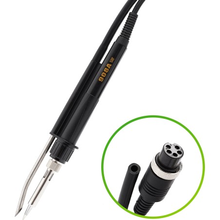 Lötkolben mit Absaugung 908A, 5-polig, Heizleistung 75 W, Spitzeneinsatz von Techrebal