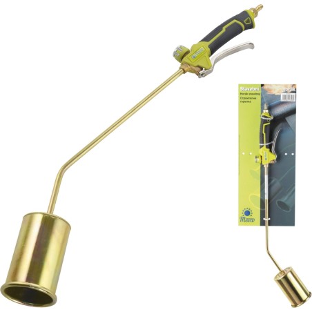 Meva Gasbrenner für Dachdecker und Bauarbeiten zur Isolierung mit Bitumenpappe, LPG-betrieb, 54 kW