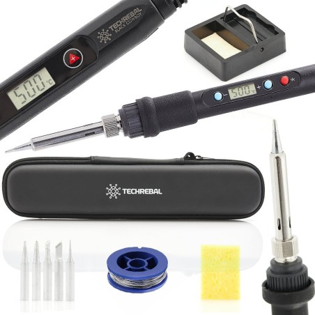 Präzisionslötkolben Display Etui Lötspitzen Zinn