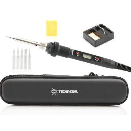 Präzisionslötkolben TBC80W + Etui für Lötkolben