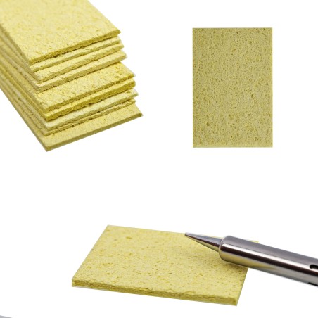 Rosfix Lötkolben mit Display, Lötspitzen, Lötmatte, Zinn, Absaugvorrichtung, Aufbewahrungsbox, Schwamm, Flussmittel