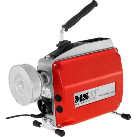 MSW Elektrische Rohrreinigungsmaschine für Rohrdurchmesser von 20 bis 150 mm MSW POWER DRAIN CLEAN 2.3E + Zubehör (10060359)