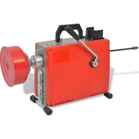 vidaXL Rohrreinigungsmaschine, 250 W, 15 mm x 16 mm, 4,5 mm x 9,5 mm