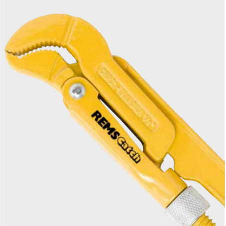 Rems Rohrzange 1 1/2" CATCH S, schwedischer Typ, 60 mm – 116010