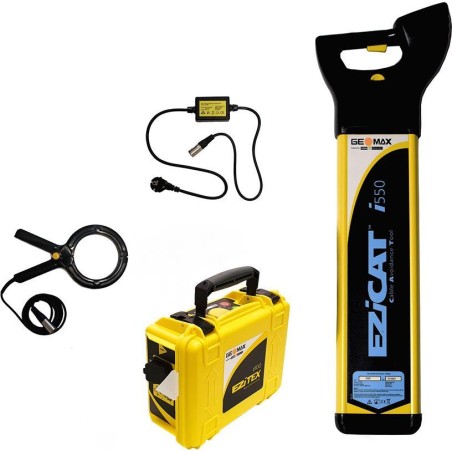 GeoMax Detektor für unterirdische Leitungen GeoMax EziCat i550 mit EziTex t100-Generator im Set