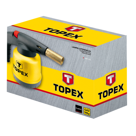 Topex Gas-Lötlampe für Kartuschen (44E142)