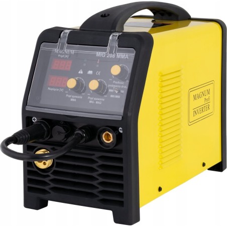 Magnum SEMI-AUTOMATIC Schweißgerät MIG-208 MMA 230 V 200 A/60 %, MB15/3, MMAR, GP50, D100/D200