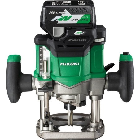 Fräsmaschine Hikoki HIKOKI.UPPER MILLING MACHINE 36V M3612DAW2Z 2x2,5Ah BL MULTIVOLT HITSYSTEM 6–12 mm