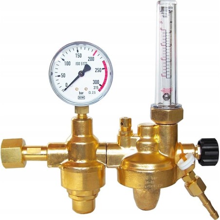 Zweistufiger Argon-Druckminderer 2RBArg/KW-0,15R von Perun