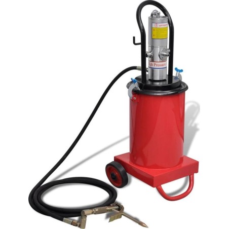 vidaXL Pneumatisch betriebener Öleinspritzer, 12 l